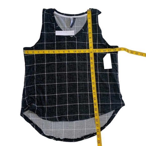 Jaclyn Smith Intimates New With Tags 2 Piece Set Size Medium Window Pane Print - Picture 4 of 10